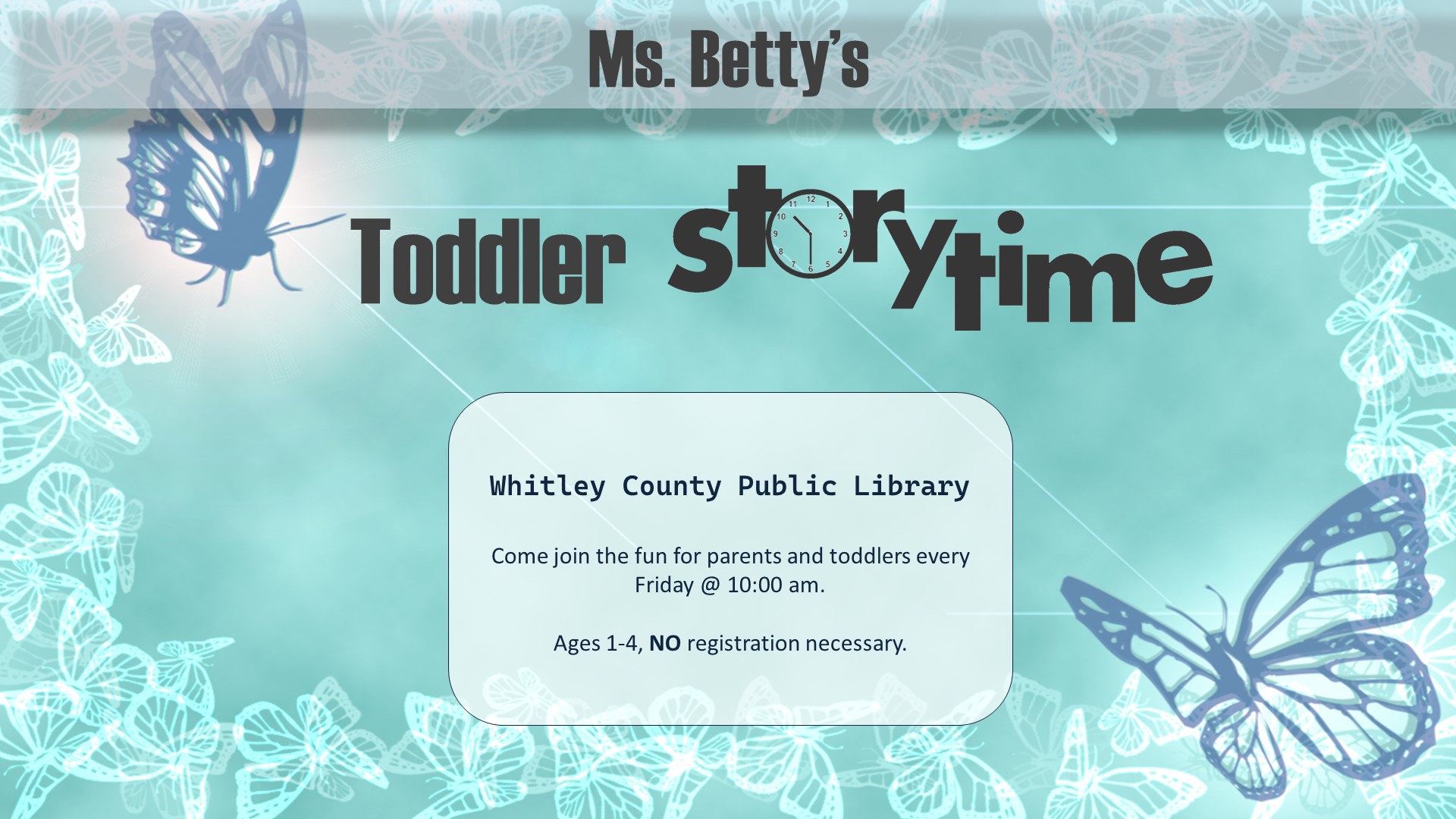 Ms Betty's Storytime